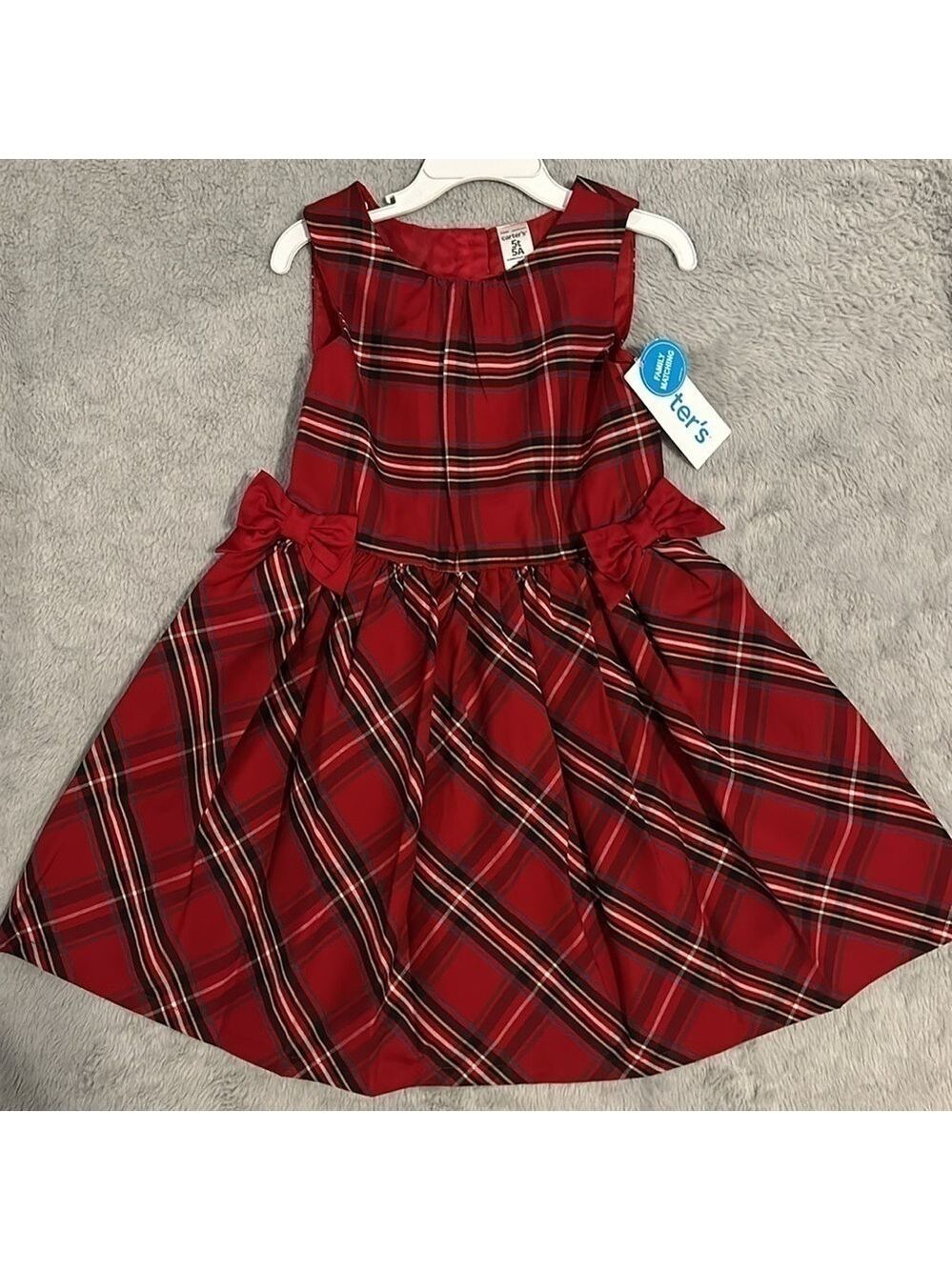 Christmas Plaid Dress 5T